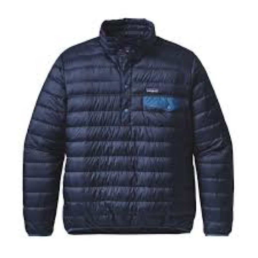 Patagonia  Down snap T pullover.